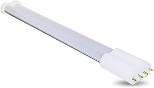 Masonanic Tube lumineux LED 2G11 9 W 6000 K blanc froid pour magasin de magasin, alimentation simple 2G11 avec revêtement blanc laiteux