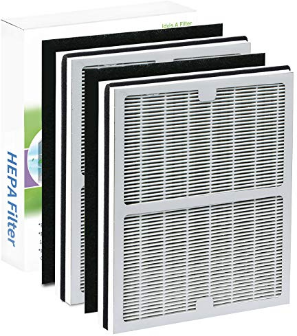 Replacement Idyllis Air Purifier Filters AC-2119, Replacement Idylis A Filters Compatible With Filtrete FAP-C01-A, Idylis Air Purifier AC-2119, IAP-10-100, IAP-10-150, IAPC-10-140,2 Pack