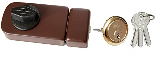 Serratura a cilindro con serratura a chiave variabile (marrone 60 Vs.)
