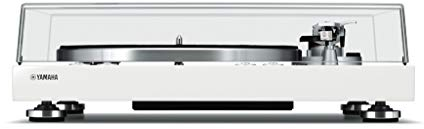 Yamaha MusicCast Vinyl 500 Plattenspieler (Riemenantrieb, Weiß, Aluminium, 33 1/3,45 U/min, DCmotor, Digital)