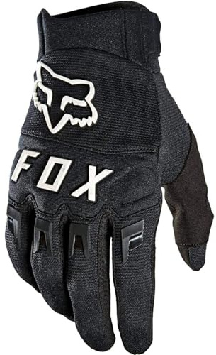 Fox Racing - DIRTPA Gloves - Adult Men's - riding gloves, motorcycle gloves, motocross gloves, motocross riding gloves, Black/White , M