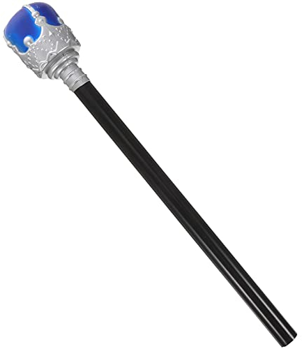 Healifty König Zepter kinder Zauberstab Königskrone und Prinzessin Tiara Königin Kostüm Zubehör für Kinder Party 15.75 IN.(zufällige Farbe)