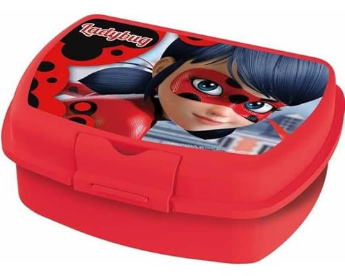 arlis Boîte à goûter Lady Bug - Fabrique en Espagne (Lunch Box LB)