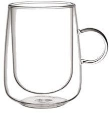 Villeroy & Boch – Artesano Hot&Cold Beverages vaso Latte-Macchiato, set de 2 vasos de doble pared para bebidas frías y calientes, vidrio borosilicato, apto para lavavajillas, apto para microondas