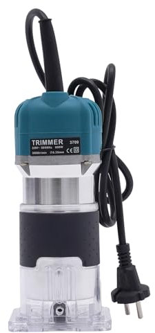 Fresatrice per legno, fresatrice per legno, 800 W, elettrica, fresatrice per legno, 30000 giri/min, fresatrice per lavorazione del legno, produzione di mobili