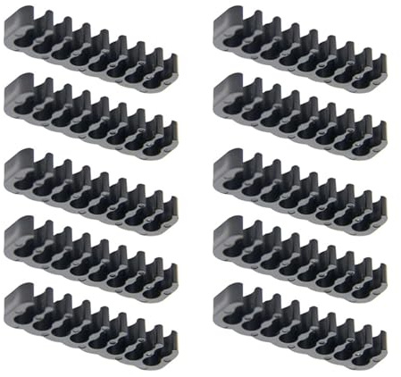 FANSHINUO Le peigne organisateur de câbles d'alimentation PC dispose de manchons 16P pour des arrangements de câbles efficaces