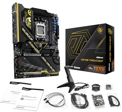 ASRock X870E TAICHI OCF Amd Am5 Socket Motherboard Atx 2X Ddr5 Slots 6X M.2 Sock
