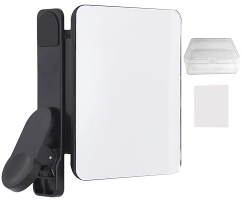 Spegeleffektobjektiv – HD smartphone reflektionsclip, justerbar flip-spegelreflektor, bärbar 75 g set | smartphone-fotograferingsobjektiv, fotovideotillbehör, resor, tonåringar, familj, ungdom