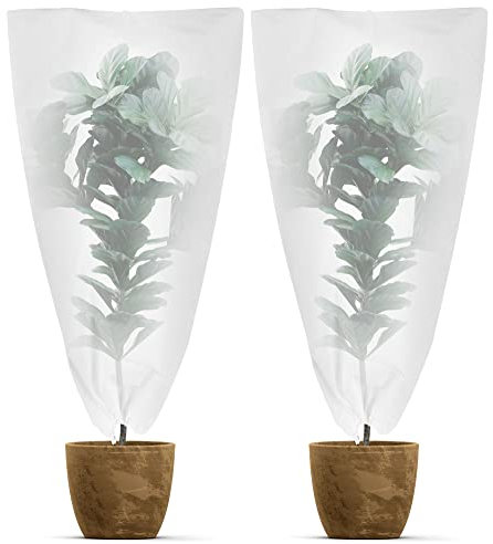 Albert Austin Garden Fleece | Anti Freeze Plant Protection Cover | Horticulture Fleece Protection For Vegetables | Breathable Plant Cover | Compatible In All Seasons | Pack Of 2