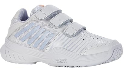 K-Swiss Kinder Mädchen Tennisschuh Court Express Strap Omni Weiß