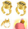 Ahaimy Freundschaftsringe, Beste Freunde Für Immer Ringe, Süßes Bff Ring, Offene Kappe Ringe, Anime Ringe, Schmuckgeschenke Für Frauen Mädchen, Für Beste Freundschaft Gedenkgeschenk Für Besten Freund