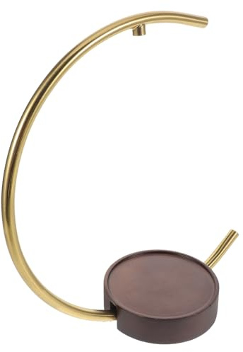 IMIKEYA Base De Lámpara Aromática Pedestal De Lámpara con Infusión De Fragancia Soporte De Luz Relajante Diseño Lunar