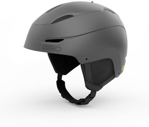 Giro Ratio Ski Helmet - Snowboard Helmet for Men, Women & Youth - Matte Titanium - S (52–55.5cm)