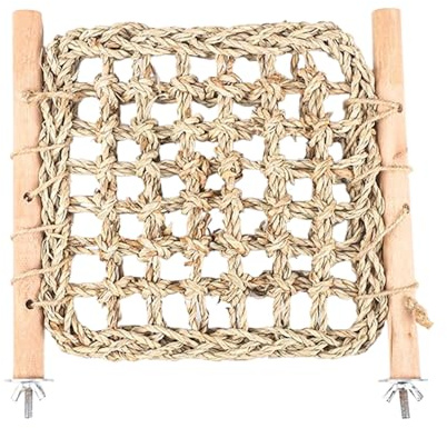 Genérico Escalera para Jaula de Aves,Soporte De Madera para Escalada Y Masticación | Accesorios para Jaulas de Aves - para Cotorra, NINFA, Agapornis, Canario, Pinzón