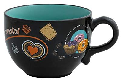 Brandani 53494 JUMBO TAZZA FELICITA STONEWARE d 12,5 x 9H