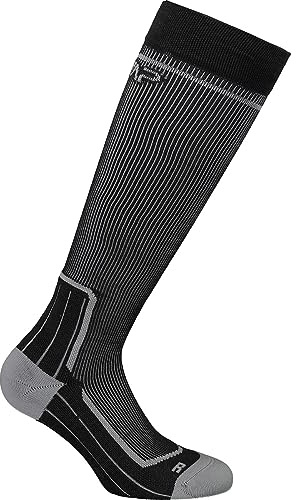 CMP - Calza Trekking Lana Lunga, Nero-Grey, 39/42