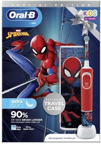 Oral-B Electric Toothbrush, Spiderman, Old