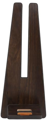 Electronic Wind Instrument Stand, Rosewood Vertical Support Portable Universal Wind Instrument Holder