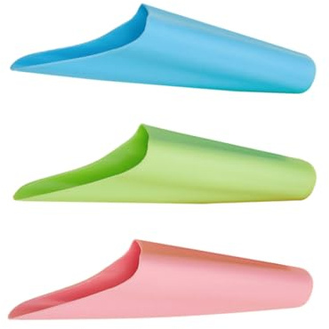 SUPVOX Accessoire De Jardinage en Plastique pour Succulentes Et Cactus, Lot De 3 Pelles De Plantation Miniatures Bleu, Vert Et Rose, Outil De Plantation Domestique pour Petit Jardinage