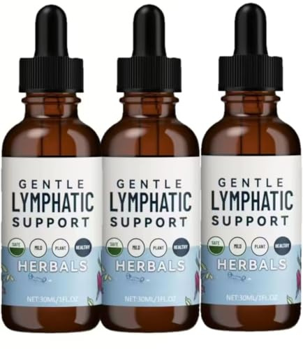 Lymfatiska Stöddroppar, Skonsamt Stöd, 30 Ml ,3 pcs