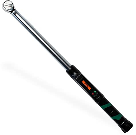 eTORK Digital Torque Wrench 1/2 Drive (25-250 ft-lb) - Professional Electronic & Click-Style Torque Tool for Automotive, Mechanic, Motorcycle, & Bike Maintenance - Precision Calibrated