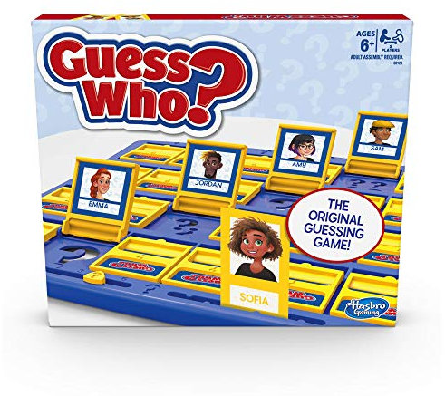 Hasbro Gaming Guess Who Age 6+? Game Original Guessing Game for Kids Ages 6 and Up For 2 Players