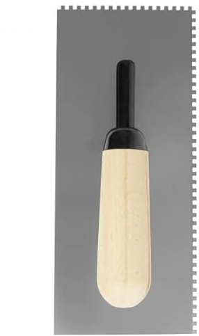 Spatola americana dentata denti 3mm per fissare rete e per mosaici