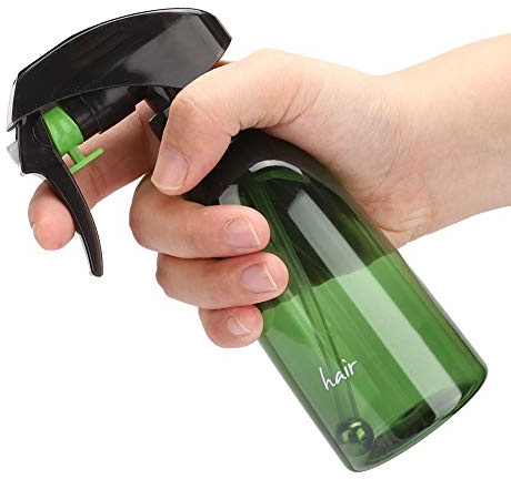 Wakects Flacon Pulvérisateur de Coiffure de 200 Ml, Flacons Pulvérisateurs Rechargeables en ABS de 16 Cm de Hauteur, Vide avec Tête de Pulvérisation Fine, pour Salons de Coiffure et