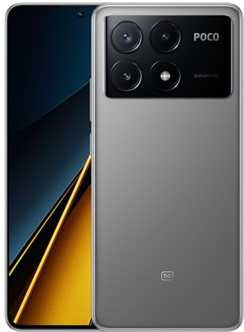 XIAOMI Poco X6 Pro Smartphone 8+256GB 4nm Processor 64MP Triple Camera (Grey)
