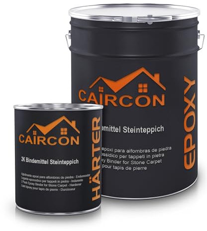 Caircon 2K Bindemittel für Steinteppich Kiesfestiger mit UV-Schutz 3Kg