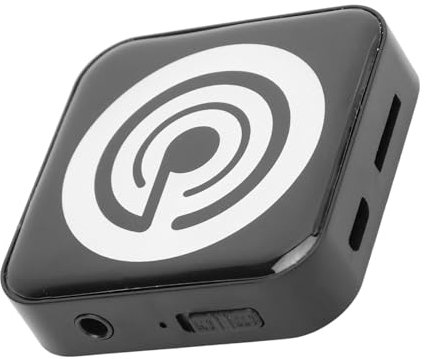 Mini Lecteur MP3, Lecteur de Musique Bluetooth Portable, avec Prise Jack 3,5 Mm, Prise en Charge de la Carte 32 Go, Batterie 180 MAh (Black)