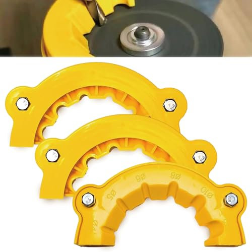 3 PCS Drill Bit Sharpener, Drill Sharpener Tool, Multipurpose Drill Bit Grinding Sharpener, Grinder Drill Bit Auxiliary Tool, Electric Drill Bits Sharpening Tool for All Bits, Professionals and Amateu