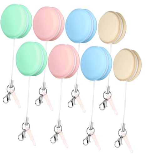 VERDANVERSE 8st Bärbar Macaron Skärmrenare Rengöring För Telefoner Glasögon Och Objektiv Återanvändbar Och Lätt Att Ta Med Icke-repande Material