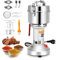 Electric Grain Mill, Ovshnrr 500G 220V Stainless Steel Fast Ultrafine Grinder with Overload Protection, 36000R/min Grain Mill with 3 Blades for Herbs, Spices, Nuts, Cereals, Herb Powder Machine