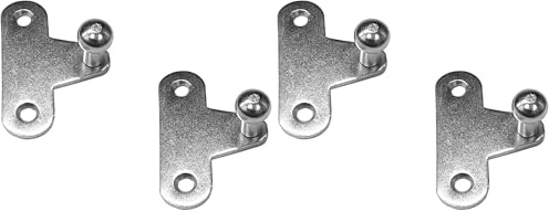 cyclingcolors 2x Soportes perno de bola para Hidráulico Amortiguador Piston de Gas Resorte Puertas Armario Muebles de Cocina rotula Prisionero (Paquete de 2)