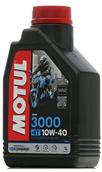 MOTUL Motoröl 10W-40 3000 Mineralöl Motor Öl API SM 4T 1L