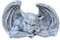 stoneandstyle Steinfigur Gargoyle Denker frostfest wetterfest Steinguss