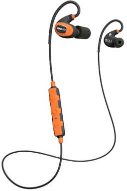 ISOtunes PRO 2.0 EN352 - Auriculares Bluetooth para los oídos, clasificación de reducción de ruido de 27 dB, batería de más de 16 horas, durabilidad IP67, micrófono con cancelación de ruido, protector