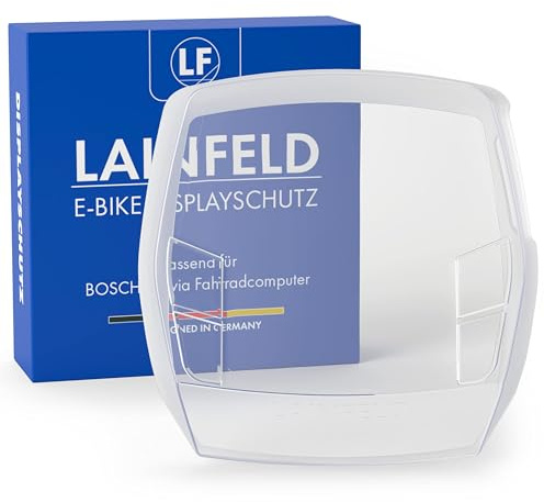 LAINFELD Displayschutz für Bosch Intuvia | Kristallklarer Displayschutz | Schutzhülle gegen Kratzer & Wasser | E Bike Zubehör Bedieneinheit Tacho