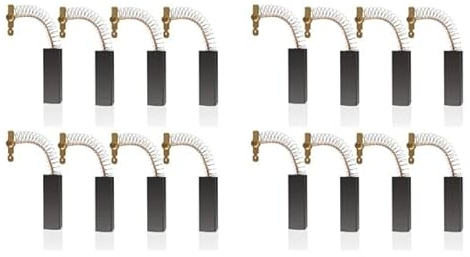 Zubehör Kohlebürsten für Waschmaschine 154740 Kohlebürsten Kohlebürsten für Siemens Waschmaschinenmotoren 16St (Color : Cielo Blu)