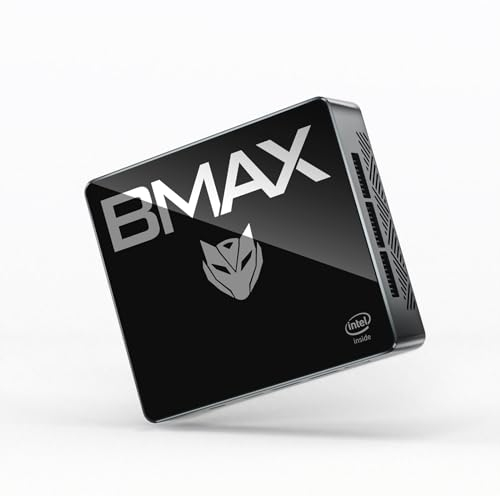 BMAX B4 Mini PC N95(hasta 3,4GHz) 16GB DDR4 RAM 512GB Smaller PC, HDMI 4K@60 3-Bildschirm-Display, geringer Stromverbrauch para Heimkino/Office Mini Gaming PC Gigabit Ethernet.
