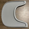 High chair tray suitable for Stokke Tripp Trapp chair with smooth surface and strong suction power - made of food-safe plastic (BPA BPS BPF lead and phthalate free)