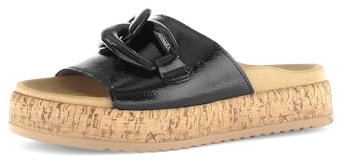 Gabor Damen Pantoletten, Frauen Slipper,Best Fitting,sommerclogs,Sandalen,Freizeitschuhe,Schlupfschuhe,schluepfschuhe,schwarz,39 EU / 6 UK