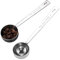 2pcs Long Handled Tablespoon Measuring Spoon,15 Ml Stainless Steel Coffee Measuring Spoons,Measuring Spoons Easy-Washing for Coffee Milk Fruit Powder