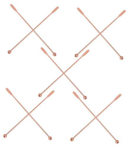 KITANDOVE Accesorio De Bar Cuchara Mezcladora Multifunción Ideal para Café y Cóctel