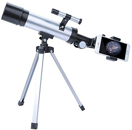 KKXXYQFC Teleskop, teleskop för vuxna, astronomiskt teleskop med stjärnsökare, Stargazing Monocular High Magnification Nybörjarteleskops vetenskaps- och utbildningsverktyg Kikare
