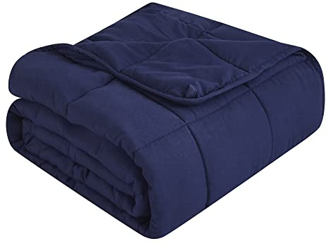 Topcee Manta Pesada para Niños (1,4kg 91x122cm) Manta Pesada para Bebés, Manta Pesada para Niños Manta Refrescante para Dormir Perfecta para 9-18kg, Tamaño Manta Transpirable con Perlas de Vidrio