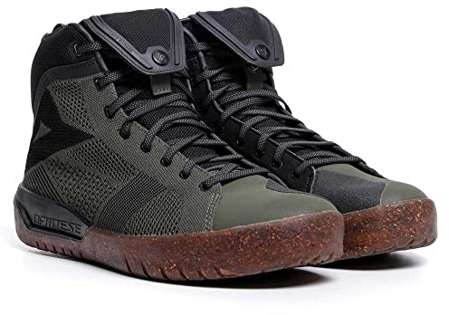 Dainese Metractive Air Shoes, Stivali da Motocicletta Uomo, Grape-Leaf/Nero/Gomma Naturale, 42 EU