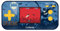 Lexibook, Batman, Compact Cyber Arcade, Tragbare Konsole, 150 Spiele, LCD-Farbbildschirm, Batteriebetrieben, Schwarz/Blau, JL2367BAT