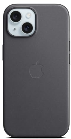 Apple iPhone 15 FineWoven Case with MagSafe - Black 